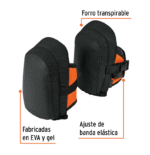 Rodilleras ligeras de gel y eva 12951 Truper - Imagen 4