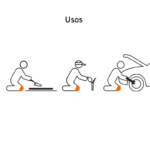 Rodilleras ligeras de gel y eva 12951 Truper - Imagen 5