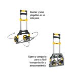 Carreta de carga plegable 100 kilos 24127 Pretul - Imagen 5