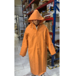 Capotín de PVC amarillo pesado talla L Segpro - Imagen 3