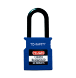 Candado de bloqueo arco de plástico 38mm azul TS-WCP38P-DBL - To Safety