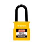Candado de bloqueo arco de plástico 38mm amarillo TS-WCP38P-YLW - To Safety