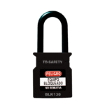 Candado de bloqueo arco de plástico 38mm negro TS-WCP38P-BLK - To Safety