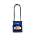 Candado de bloqueo arco de acero 76 mm azul TS-WCP76S-DBL - To Safety