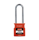 Candado de bloqueo arco de acero 76 mm rojo TS-WCP76S-RED - To Safety