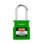 Candado de bloqueo arco de acero 38mm verde TS-WCP38S-GRN - To Safety