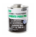 Pegamento para PVC negro de 946 ml (1/4 gln) - Oatey