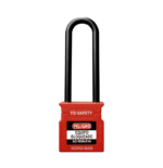 Candado de bloqueo arco de plástico 76mm rojo TS-WCP76P-RED - To Safety