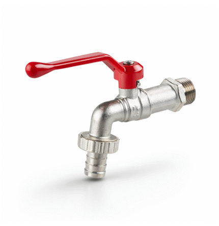 Caño para jardín 1/2" bronce pesado - Tiemme Italiano