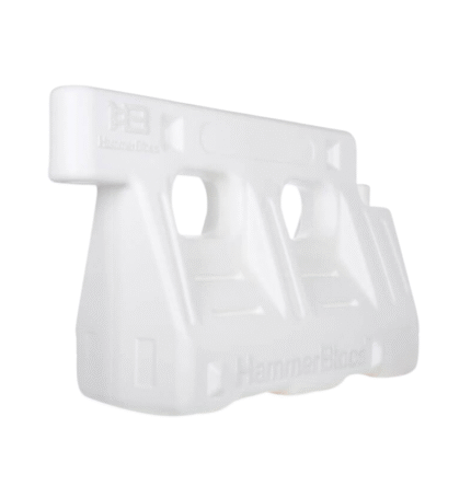 Barrera New Jersey blanco HammerBlocs