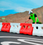 Barrera New Jersey rojo HammerBlocs - Imagen 2