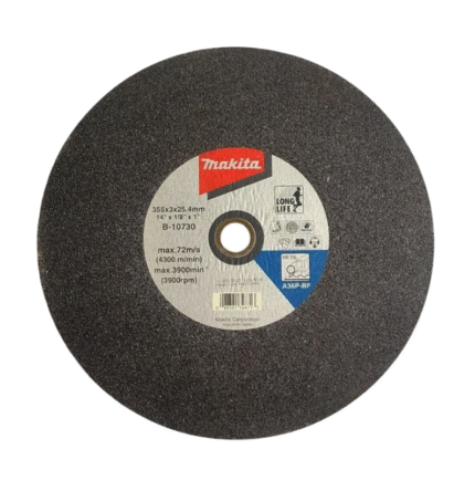 Disco de corte para metal 14" x 1/8" x 1" B-10730-5 - Makita