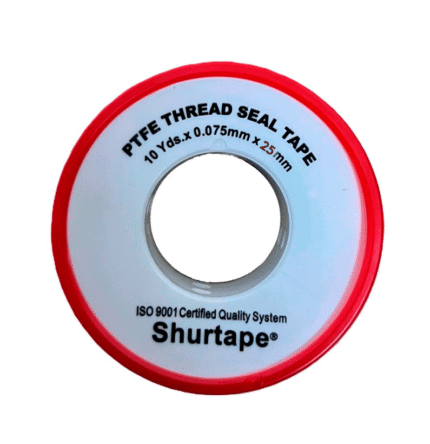 Cinta teflón 1" x 10 Yardas - Shurtape