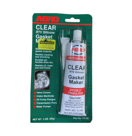 Silicona automotriz transparente en chisguete 13-ab 3 onzas - Abro
