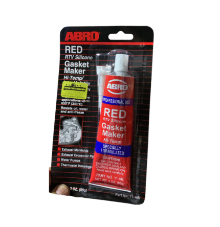 Silicona automotriz roja alta temperatura 85gr 11-AB Abro