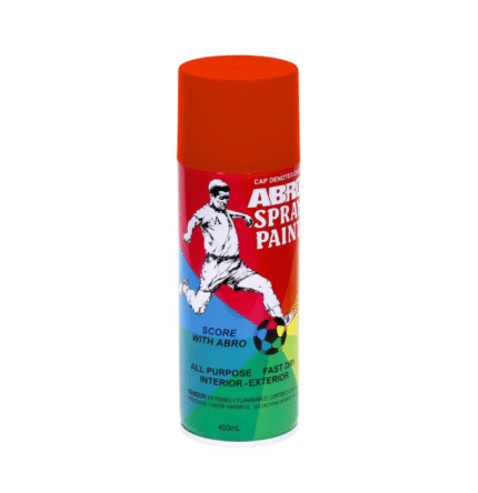 Pintura en spray de 400ml rojo fuego 073C 120733 - Abro