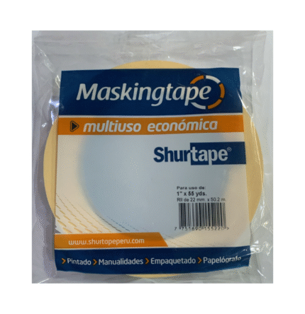 Cinta masking tape 1" x 55 yardas - Shurtape