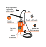 Bomba inyectora de grasa 5 kilos 16866 Truper - Imagen 2