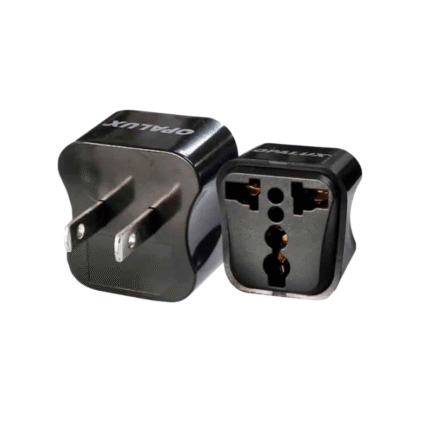 Adaptador enchufe línea tierra espiga plana OP-603-A3 Opalux