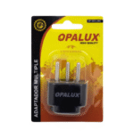 Adaptador enchufe 3 en línea toma multiple OP-603-LNG Opalux - Imagen 3
